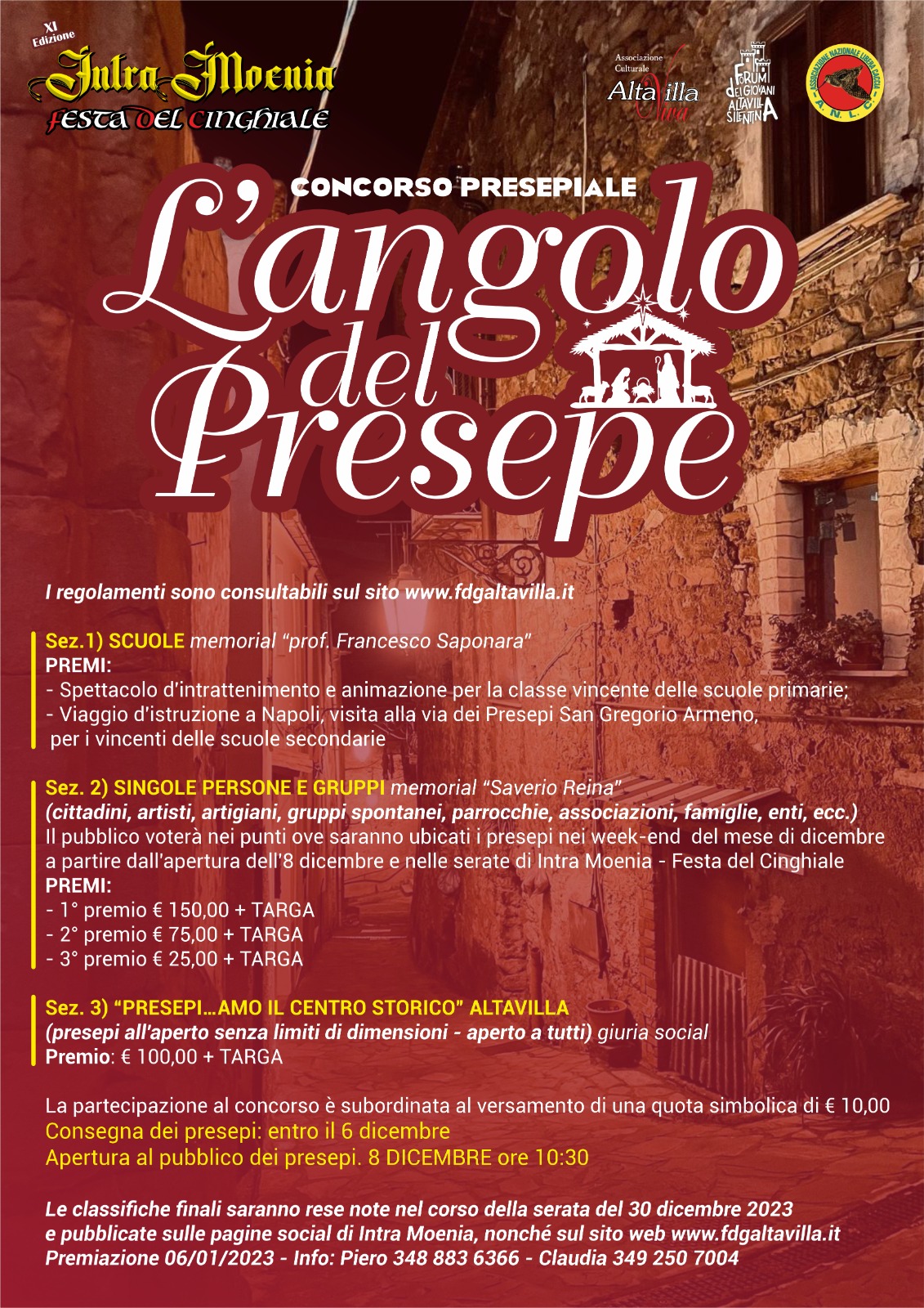 Torna il concorso “L’angolo del Presepe”